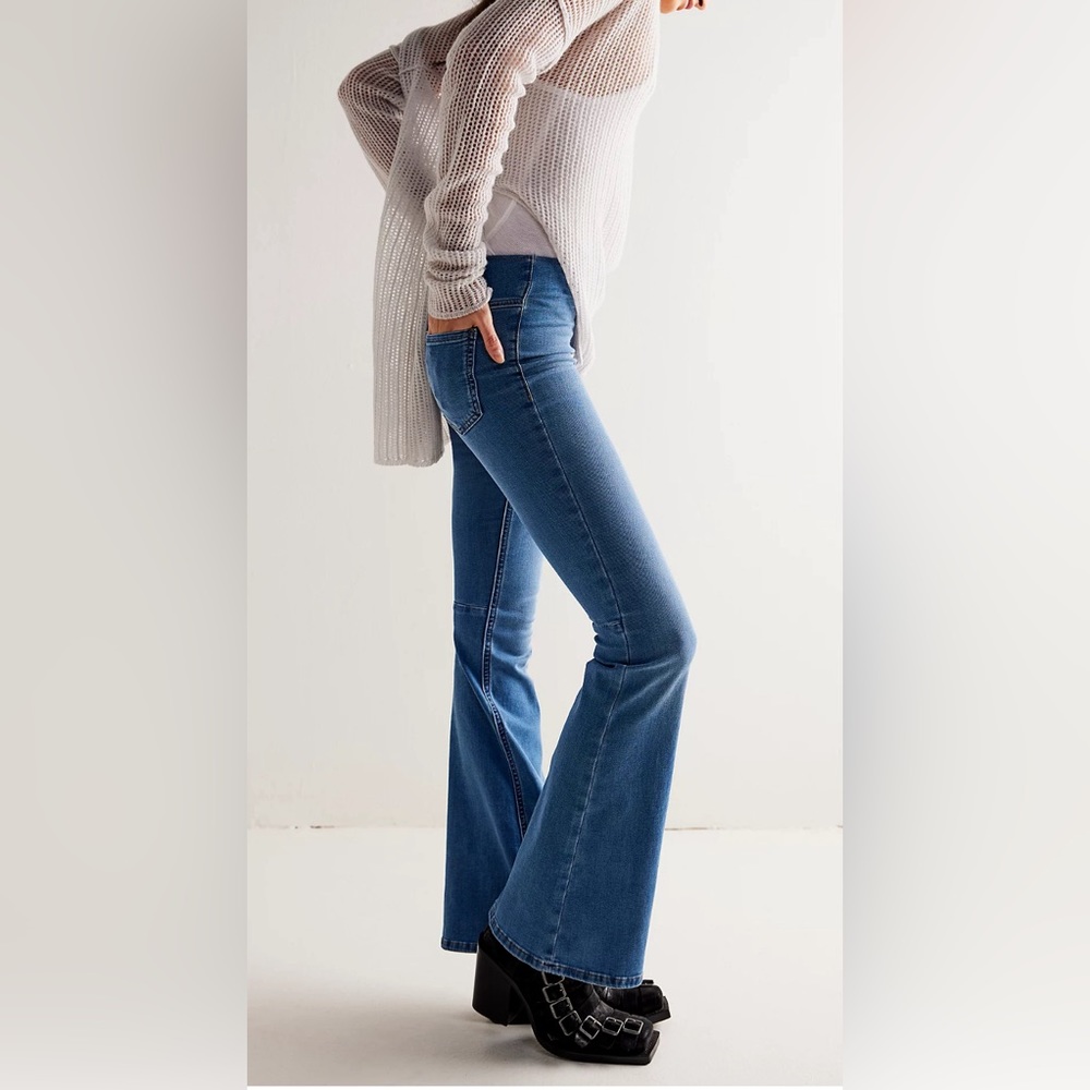 Free People Penny Pull-on Flare, 30 Short